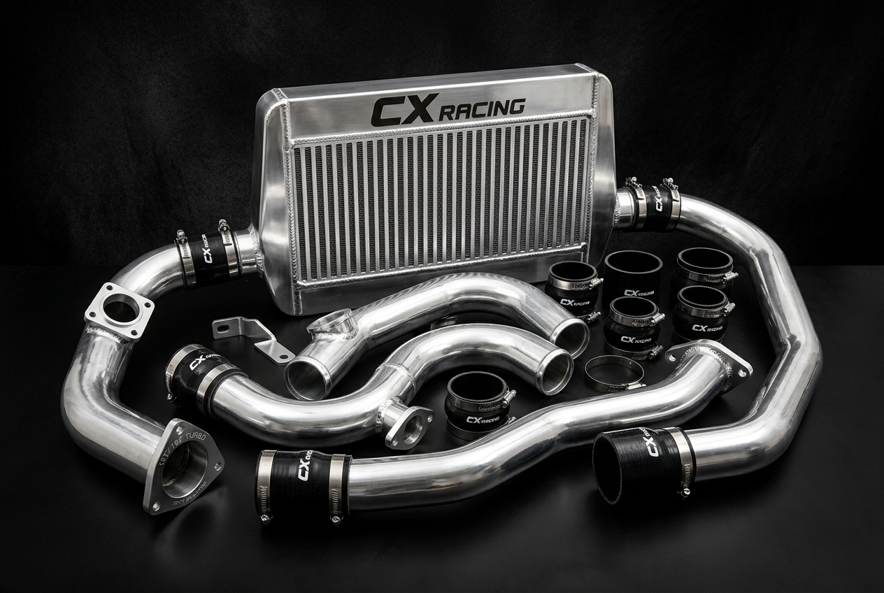 GTO and 3000GT CX Racing Intercooler 13T/19T Turbo Fitting Kit